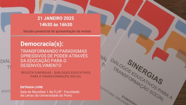 Apresenta&ccedil;&atilde;o da revista Sinergias