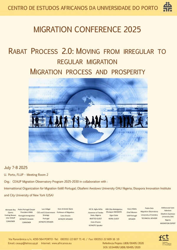 PASSAR DA MIGRAÇÃO IRREGULAR PARA A MIGRAÇÃO REGULAR NO SÉCULO XXI - O PROCESSO DE RABAT 2.0: MEDIR O PROGRESSO E A PROSPERIDADE DA MIGRAÇÃO