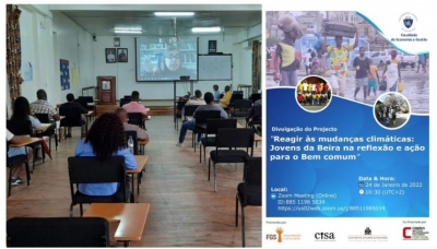 ReAgir &agrave;s Mudan&ccedil;as Clim&aacute;ticas: Jovens da Beira na reflex&atilde;o e a&ccedil;&atilde;o para o Bem comum