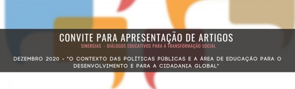 Convite para apresenta&ccedil;&atilde;o de artigos