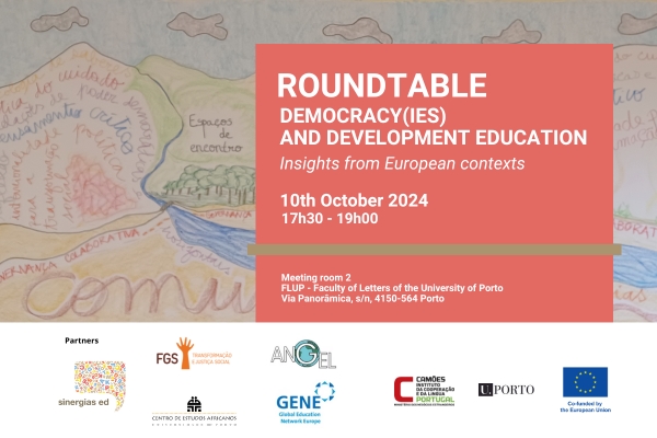 Round Table: “DEMOCRACY(IES) AND DEVELOPMENT EDUCATION - INSIGHTS FROM EUROPEAN CONTEXTS&quot;