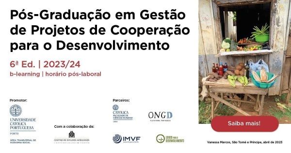 PG Gest&atilde;o de Projetos de Coopera&ccedil;&atilde;o para o Desenvolvimento |  6&ordf; edi&ccedil;&atilde;o (2023-2024)